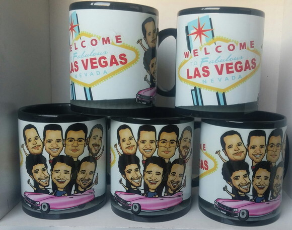 Caneca personalizada com caricatura