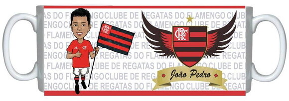 Caneca personalizada com caricatura