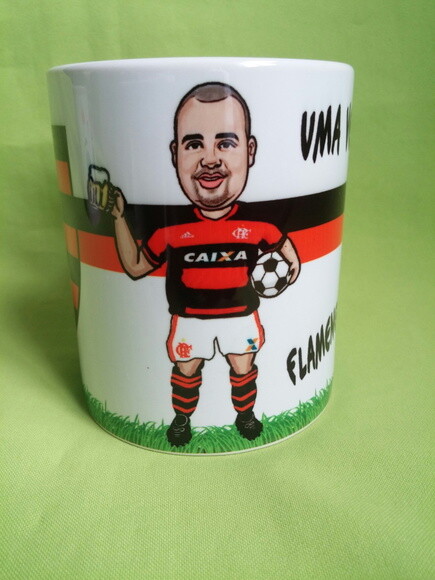 Caneca personalizada com caricatura