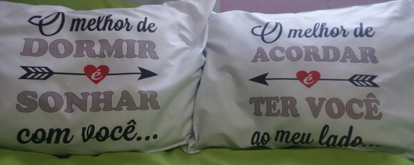 Fronhas Personalizadas ( o Par )