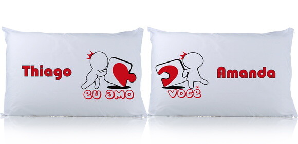 Fronhas Personalizadas ( o Par )