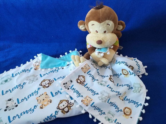 Kit Naninha + Manta Personalizada