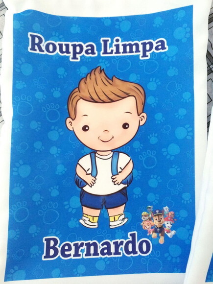 Saco para Roupa Suja e Limpa