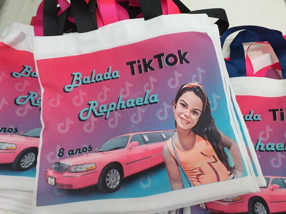 Sacola em Tecido Personalizada