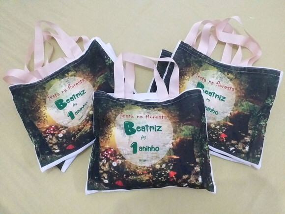 Sacola em Tecido Personalizada