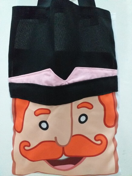 Sacola em Tecido Personalizada Mundo Bita