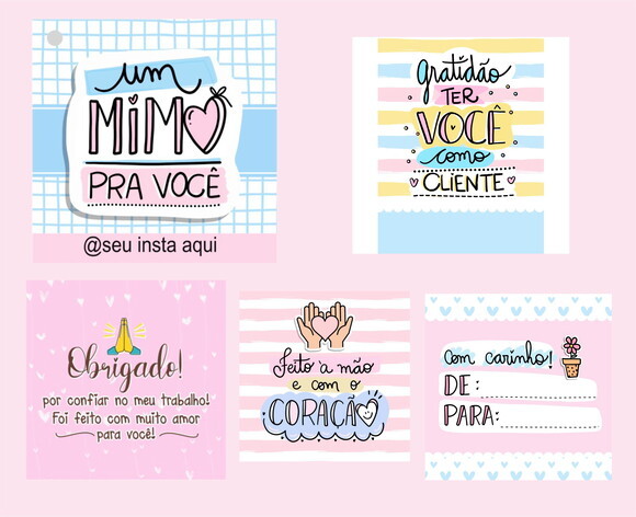 TAG de Agradecimento