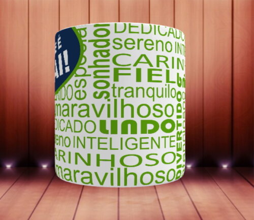 1 kit camisa + caneca personalizada