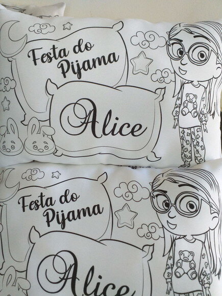 Almofada para COLORIR
