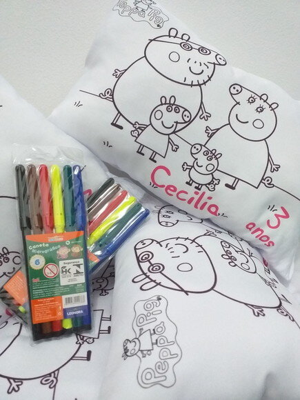 Almofada para COLORIR