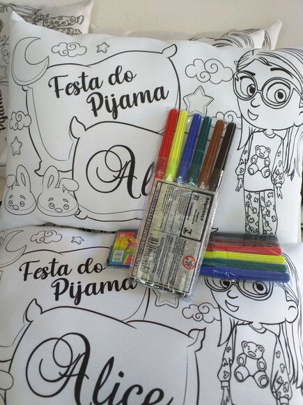 Almofada para COLORIR