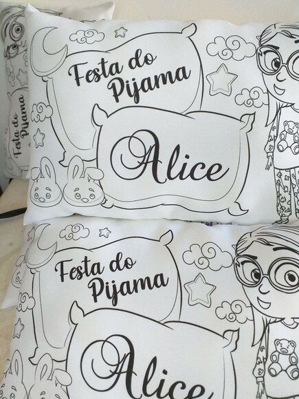 Almofada para COLORIR
