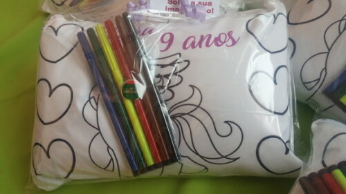 Almofada Para Colorir