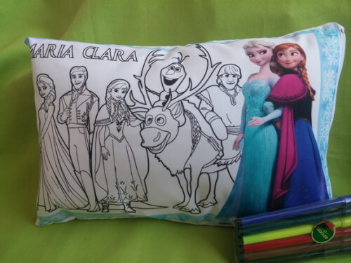 Almofada Para Colorir