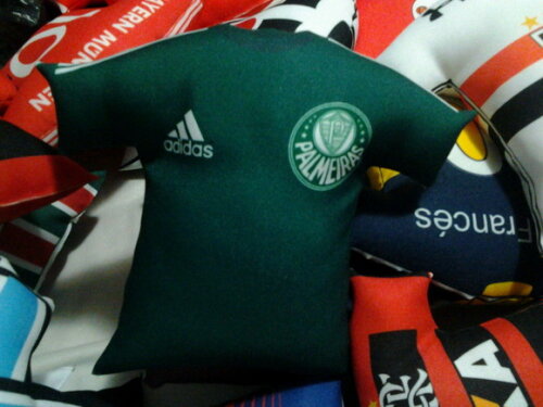 Almofadinha Camisa de Futebol