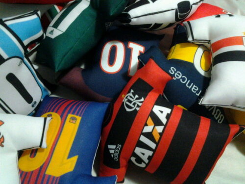 Almofadinha Camisa de Futebol