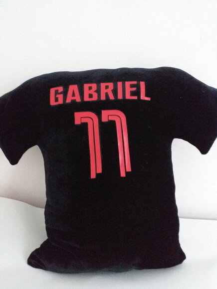 Almofadinha Formato Camisa de Futebol