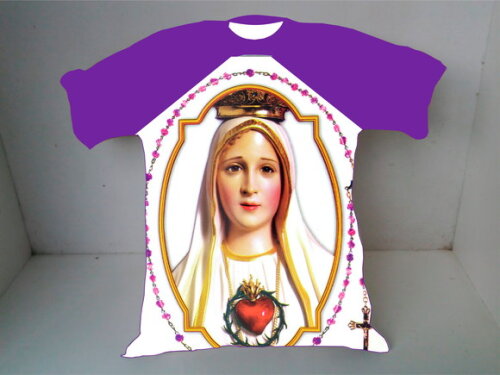 Almofadinha Formato Camisa Religiosa