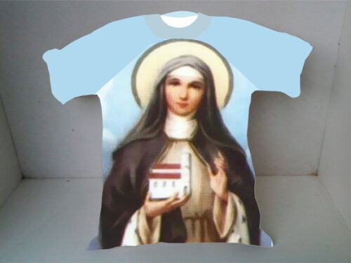 Almofadinha Formato Camisa Religiosa