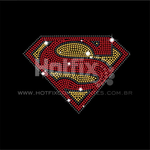 Camisa Personalizada em STRASS SUPERMAN