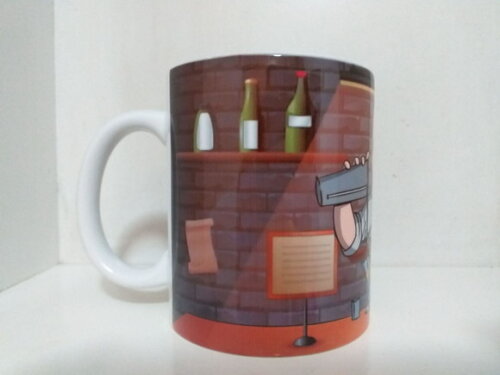 Caneca personalizada com caricatura