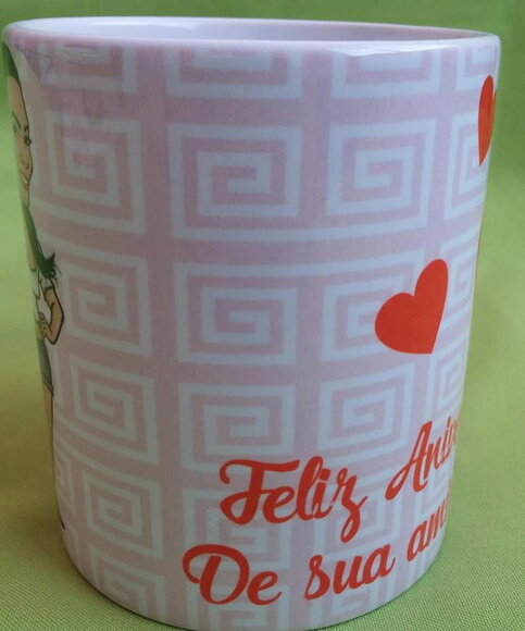 Caneca personalizada com caricatura