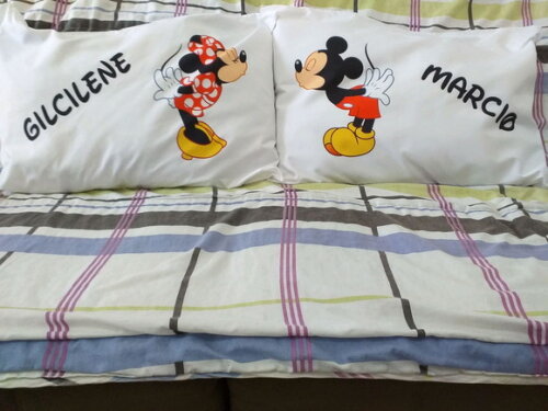 Fronhas Personalizadas ( o Par )