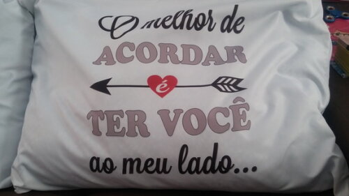 Fronhas Personalizadas ( o Par )
