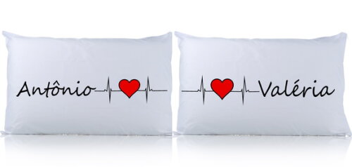 Fronhas Personalizadas ( o Par )