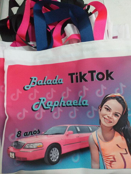 Sacola em Tecido Personalizada