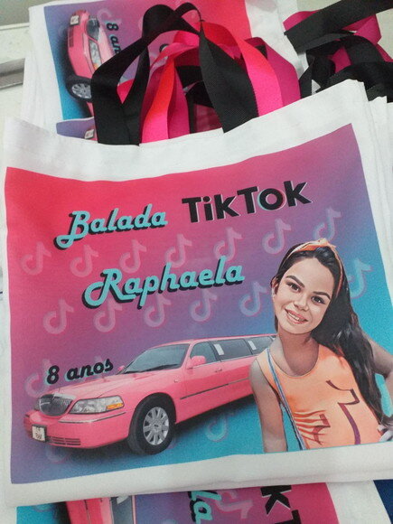 Sacola em Tecido Personalizada