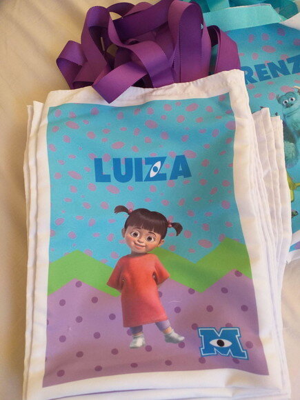 SACOLA em TECIDO Personalizada