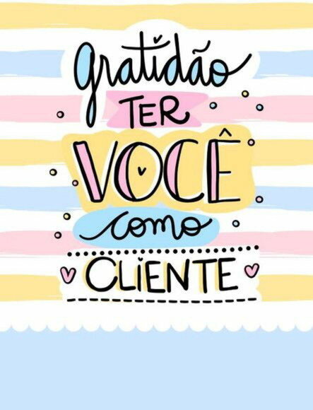 TAG de Agradecimento