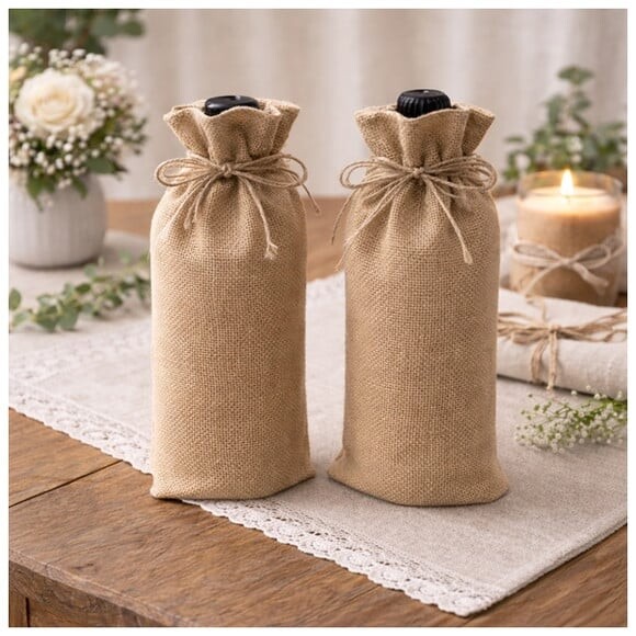 Saco de Juta para Vinhos 750 ml