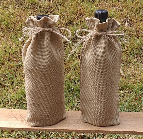 Saco de Juta para Vinhos 750 ml