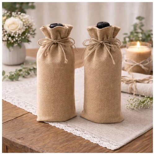 Saco de Juta para Vinhos 750 ml