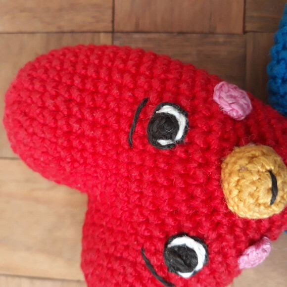 Amigurumi - Boneco Tata Taehyung Bts Bt21