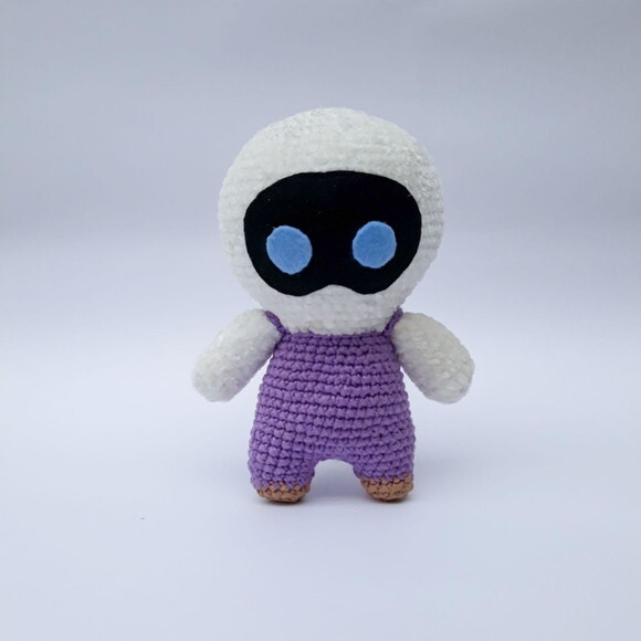 Boneco Pelúcia Wootteo Jin Bts The Astronaut Feito em Crochê