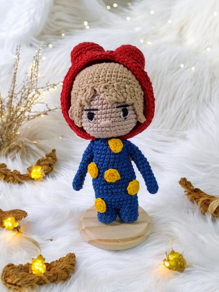 Boneco Taehyung V do Bts Vestido Como Tata do Bt21