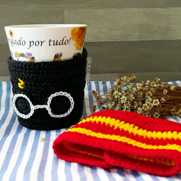 Capa - Protetor de caneca - Cozy Mug - Harry Potter