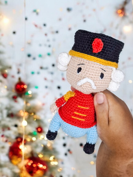 Charmoso Amigurumi Soldadinho de Chumbo Manoel