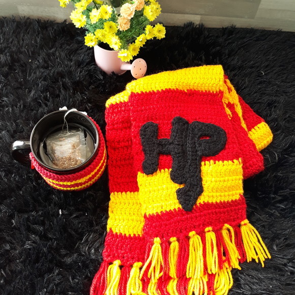 kit de inverno - Harry Potter - Grifinória