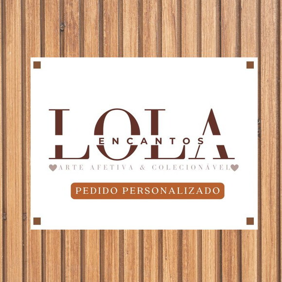 Pedido Personalizado - Bordado 25 cm Frase - Marlene