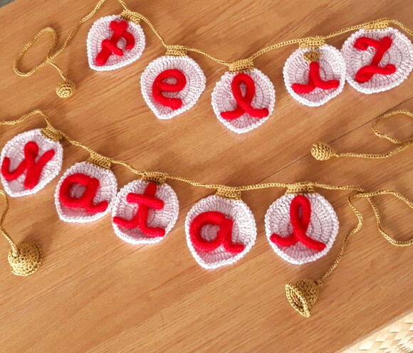 Varal Luzes Feliz Natal