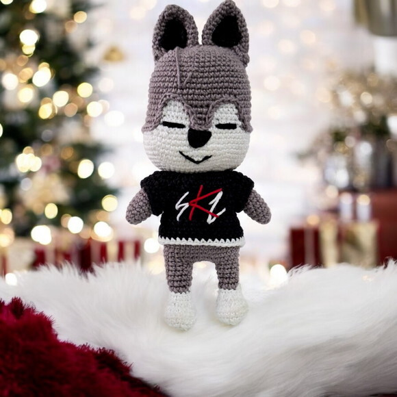 Wolfchan - Lobo Mascote do Bangchan Straykids