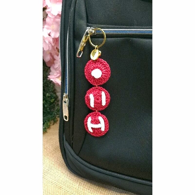 Chaveiro Bag Charm BTS Arirang em Amigurumi