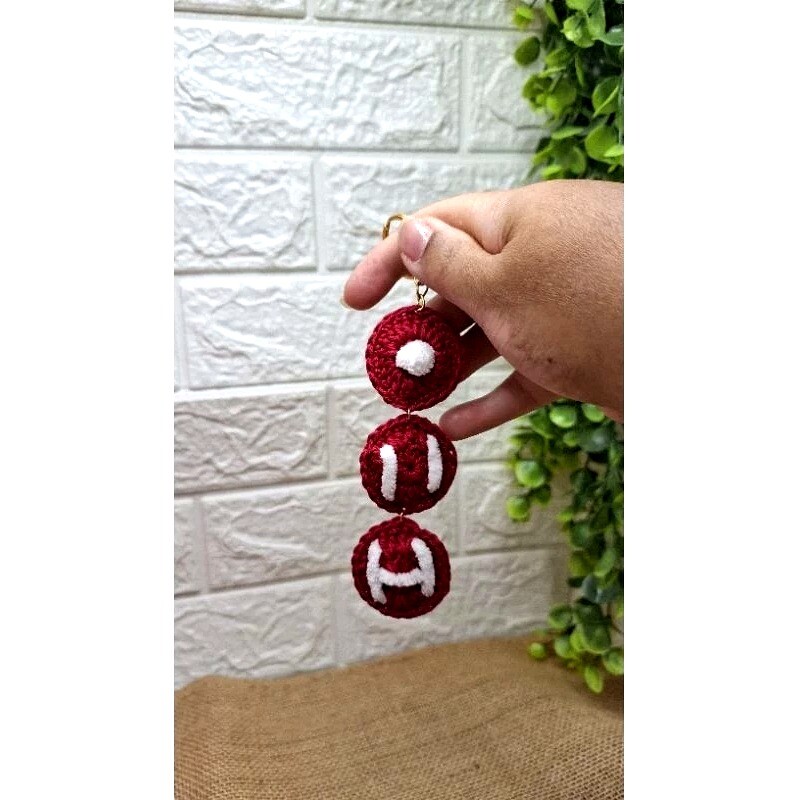Chaveiro Bag Charm BTS Arirang em Amigurumi