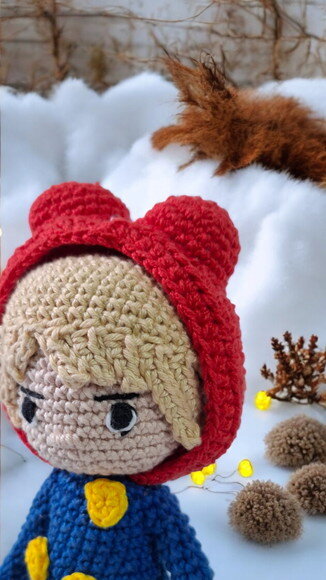 Boneco Taehyung V do Bts Vestido Como Tata do Bt21