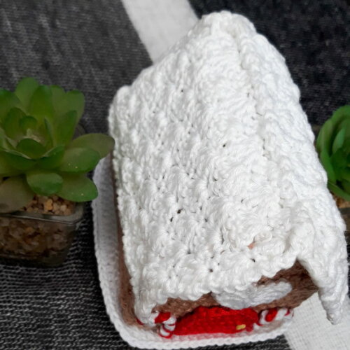 Enfeite Natalino Casinha de Doces / Casa de Gnomo