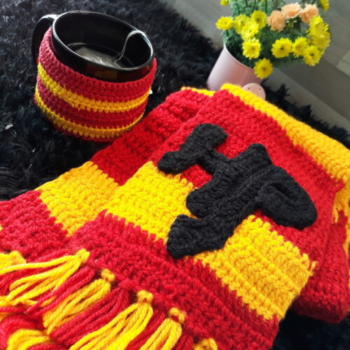 kit de inverno - Harry Potter - Grifinória